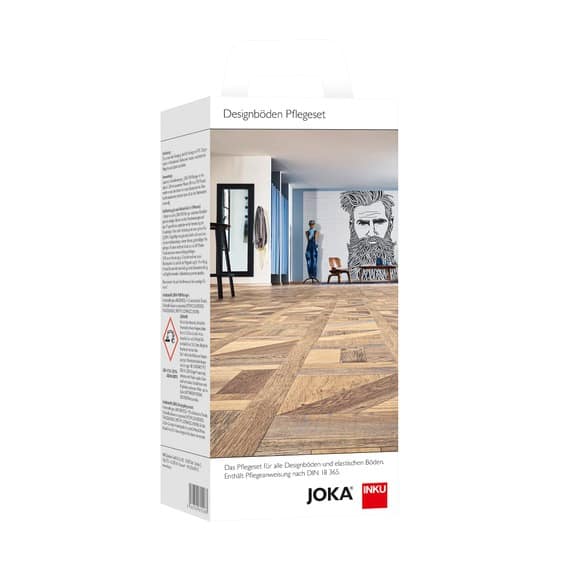JOKA Designböden Pflegeset NEU 10/20 (PUR Reiniger + Designpflege matt)
